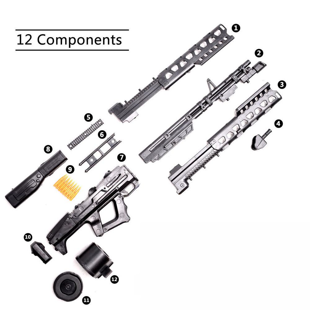 1/6 Scale MG62 Heavy Machine Gun Action Figures Accessories WW2 Army Military Weapon MG42 Puzzle Toy Attachment Model Playthings Present