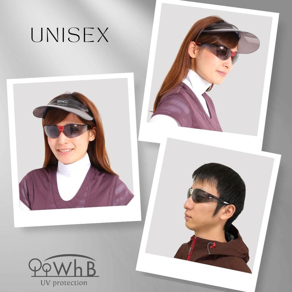 Sports Sunglasses WhB UV-Cut Ultra-Lightweight (Red)