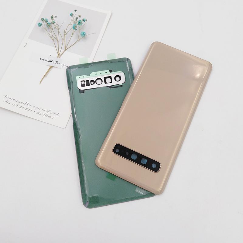 Originale Rückseite für Samsung Galaxy S10 5G SM-G973F Akkuabdeckung Gehäusepanel Reparaturteile & Kameralinsenrahmen