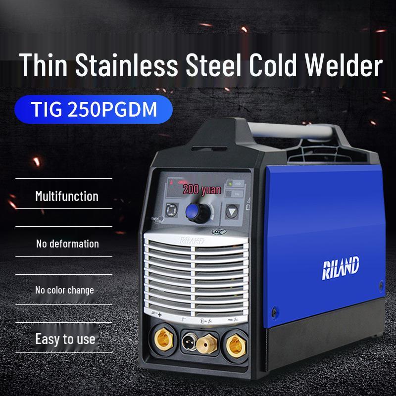 Ruiling TIG-250PGDM Pulse Cold Welder, 220V Argon Arc for Stainless Steel Thin Plate Welding and Mold Repair.