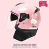 AD Unisex Electric Motorcycle Helmet - Winter Warmth, All-Season Safety, 3C Certified Half Helmet for Scooters