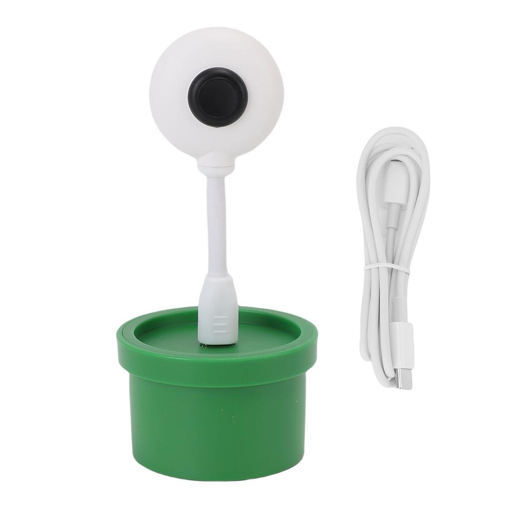 Plant Camera Fit for Switch 2 Console Type C Interface 720P HD Plug and Play Webcam Adjustable Brightness and Clarity