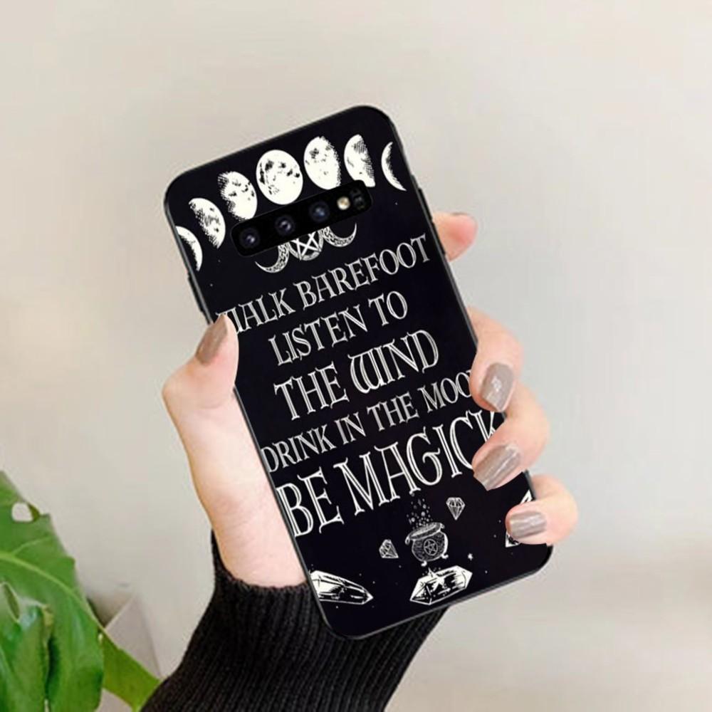 MAGIC Witchcraft Witch Witchy Phone Case For Samsung S 9 10 20 21 22 23 30 23plus Lite Ultra FE S10lite Fundas