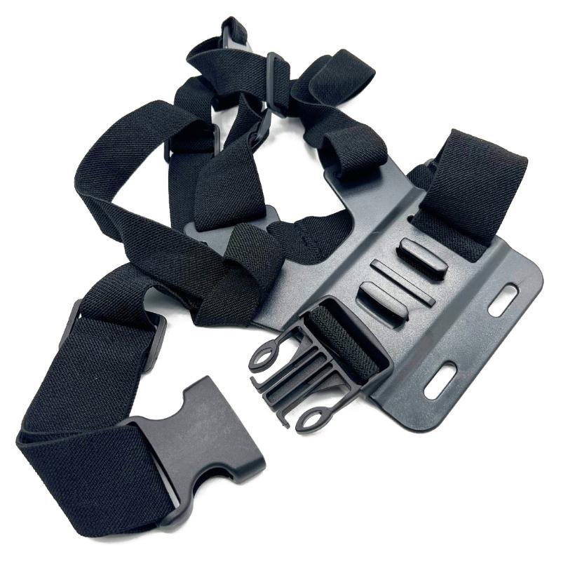 Adjustable Chest Harness 360 Degree Rotatable Phone Clip And J Shape Base For Stable Video Recording