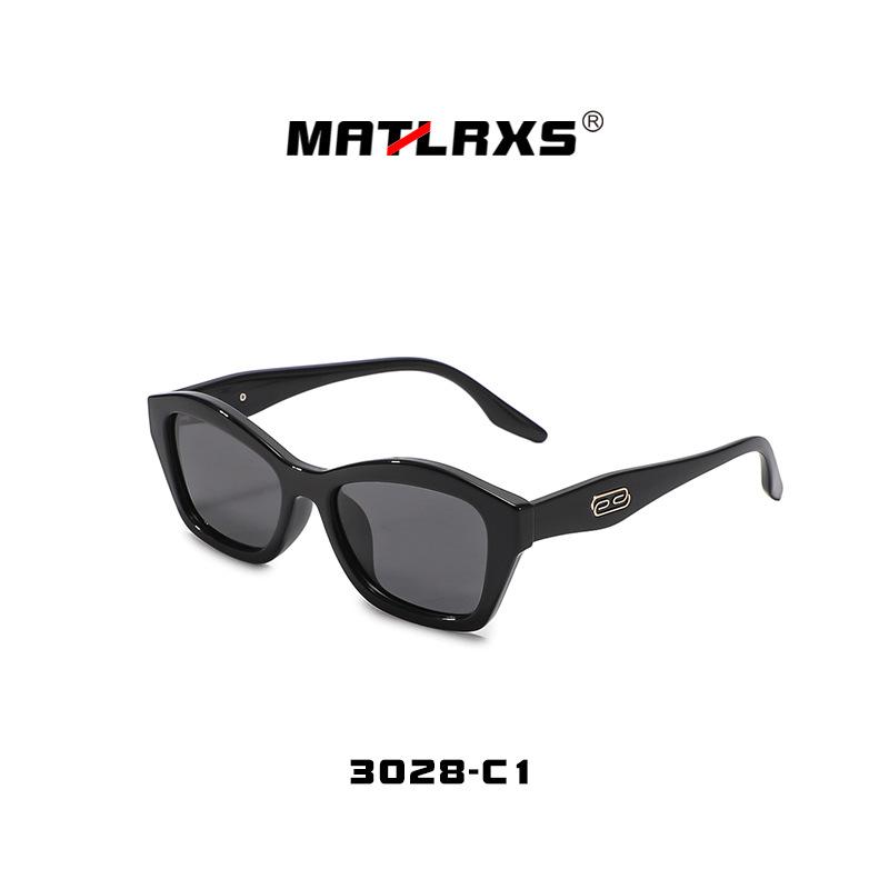 TR Small-frame polarized lens sunglasses European and American fashion UV protection sunglasses TR3208 Average Size