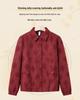 New Autumn/Winter Plus Size Lapel Jacket for Middle-Aged & Elderly Women - Casual Fashion