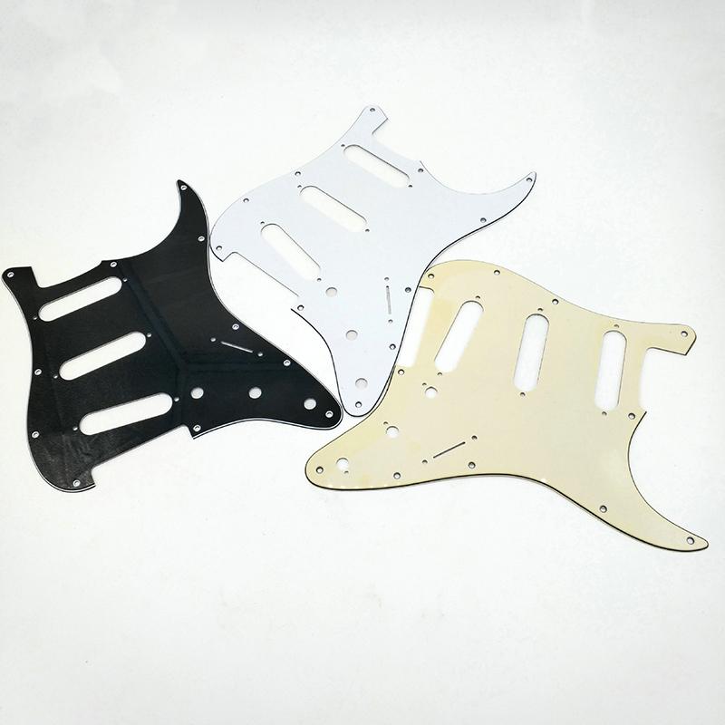 Sss Elektrická Kytara Pickguard Zadní Deska Kryt Snímače Knoflíky Tipky Pro Elektrickou Kytaru Guard