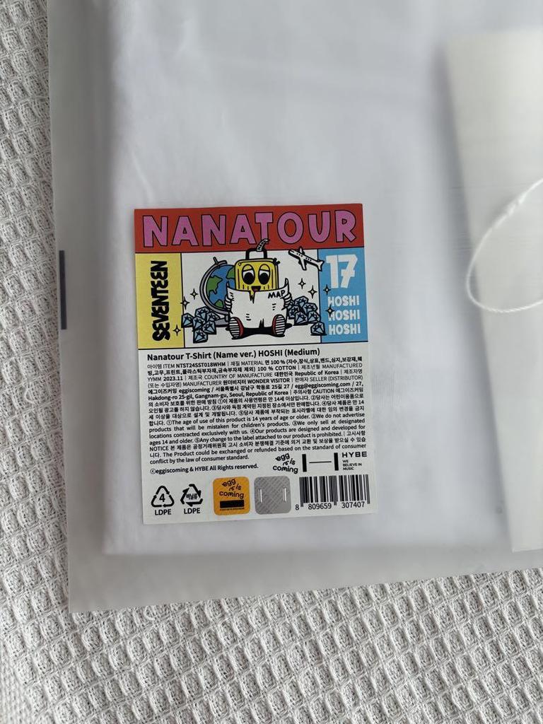 [USED] NANA Tour Nana Tour SEVENTEEN Hoshi T-shirt