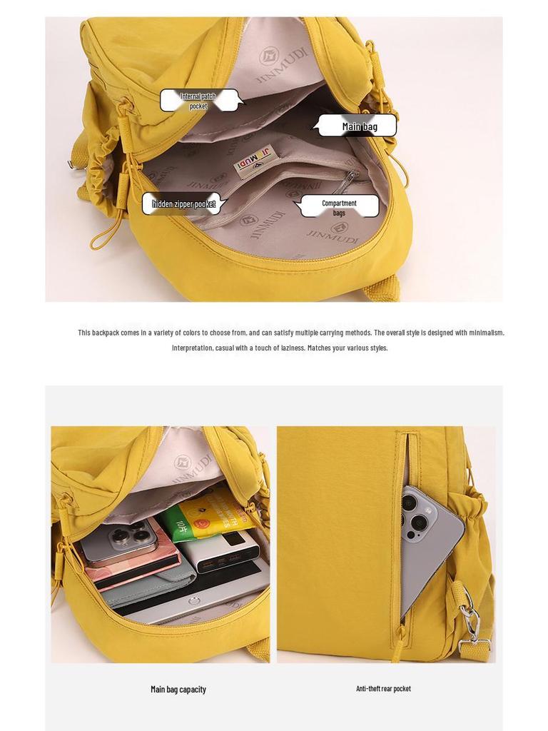 2025 Women's Versatile Lightweight Fashion Backpack for Travel and School