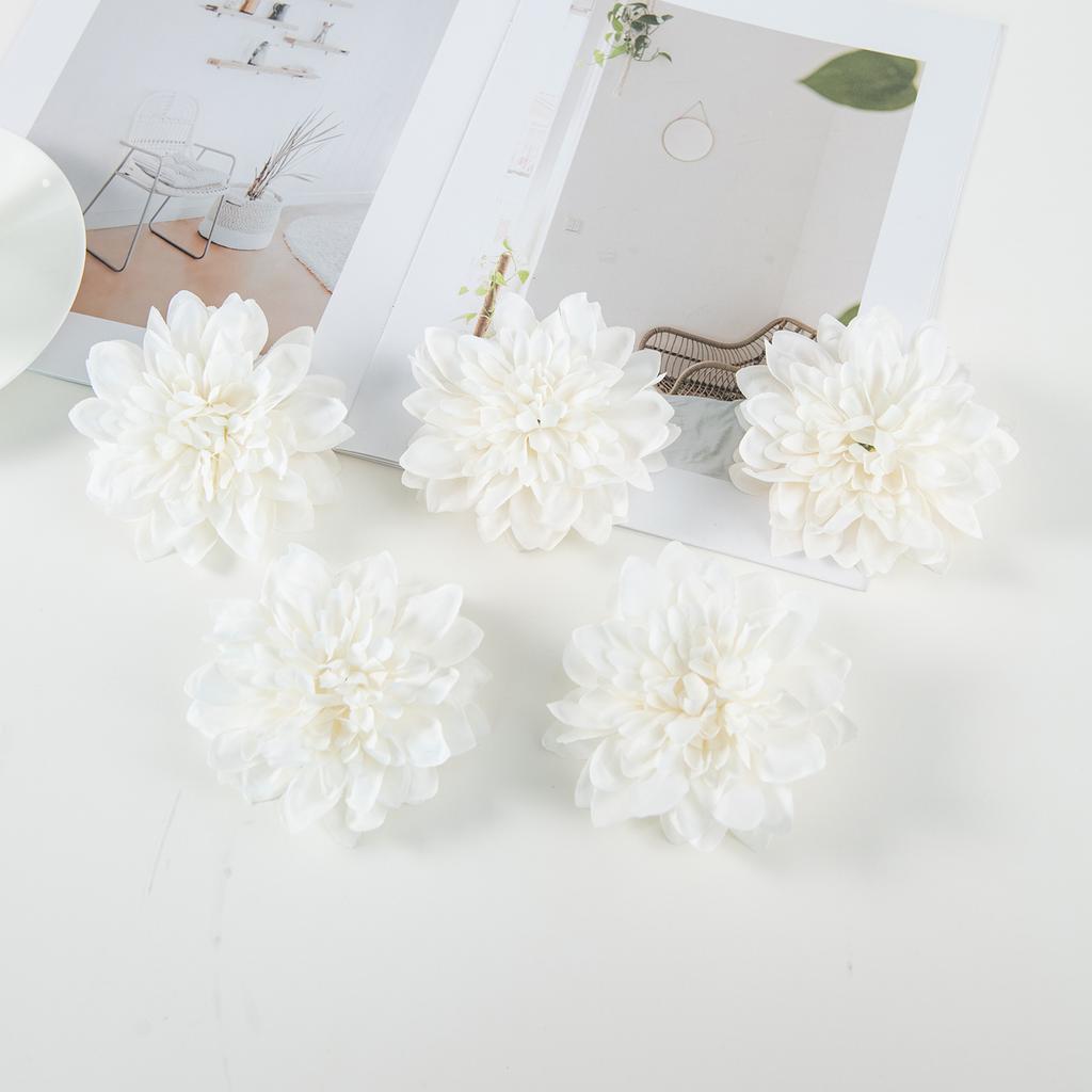 5/10PCS Artificial Flowers Heads Home Room Table Decor Wedding Garden Rose Arch Diy Gifts Candy Box Bridal Accessories Clearance