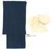 Yukata Cotton Linen Set Heko for Boys Indigo X Heko [KYOETSU] Set, Willow, Fabric, 2-piece (yukata, Obi) (110, G-12 Obi, Off-white)