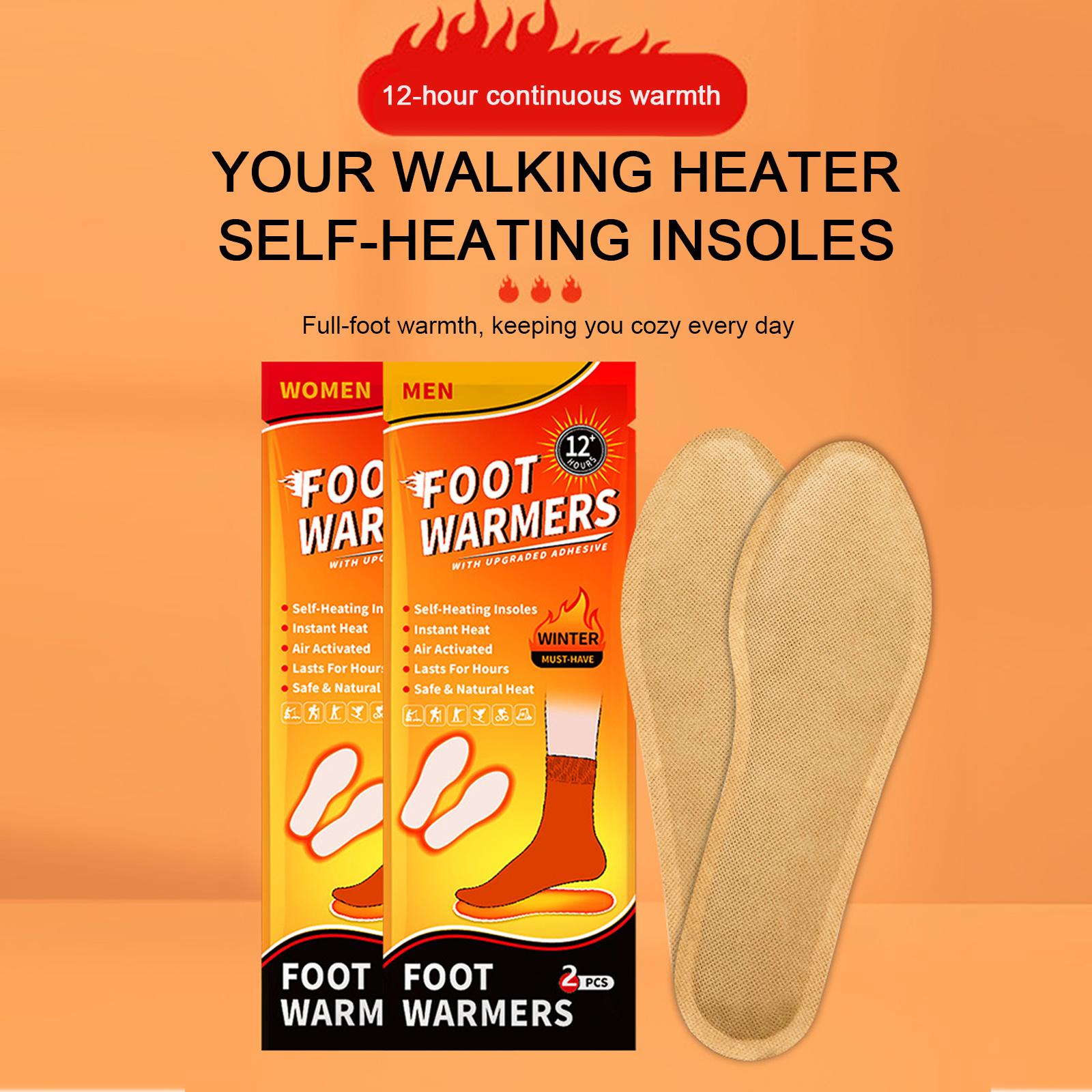 

10 Pairs Insole Foot Warmers Disposable Heated Insoles Warmers Continuous Heat Air Activated Warmers for Men & Women China Mainland