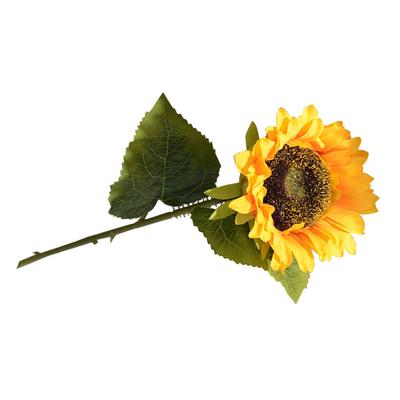 Simulation Sonnenblume Ländlich   Künstliche Blume Seidensonnenblume für Heimdekoration