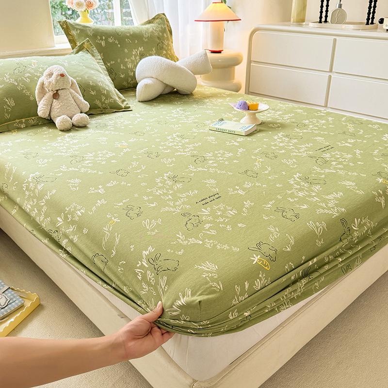 100% cotton Class A maternal and infant grade pure cotton abraded mattress single-piece bedspread Simmons mattress cover protective cover