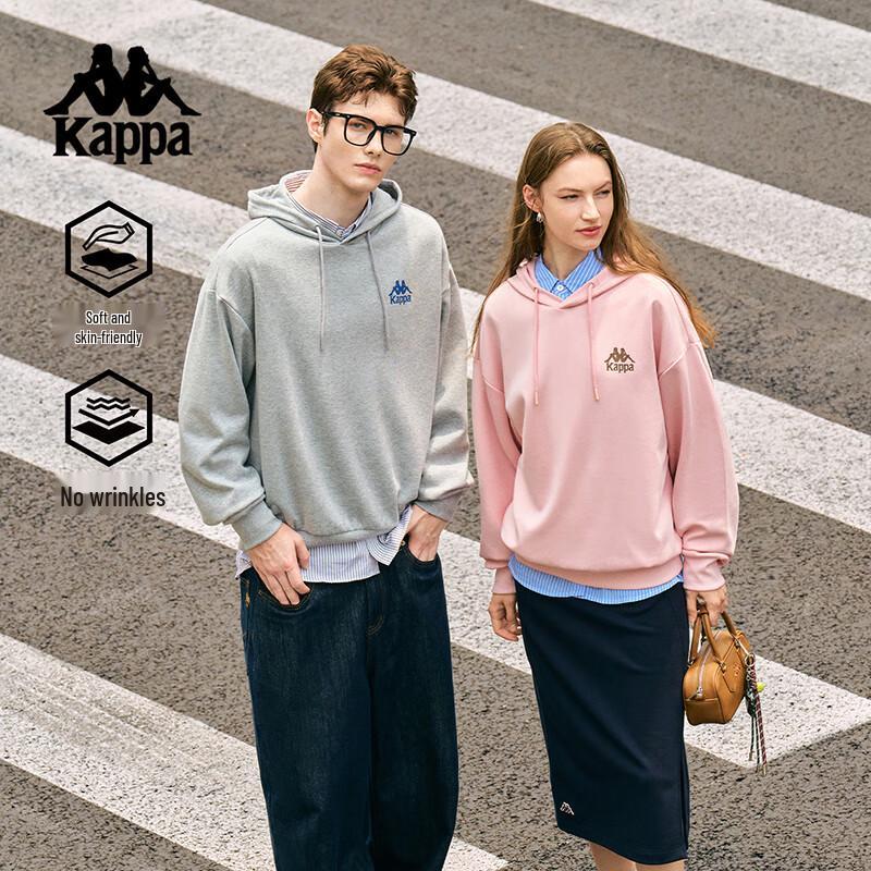 Kappa Unisex Relaxed Fit Hooded Sweatshirt