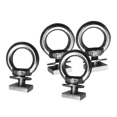 4Pcs Dach Plattform Gepäck Rack Expansion Schraube T Track Montieren Tie Down Anker Fahrzeug Zubehör