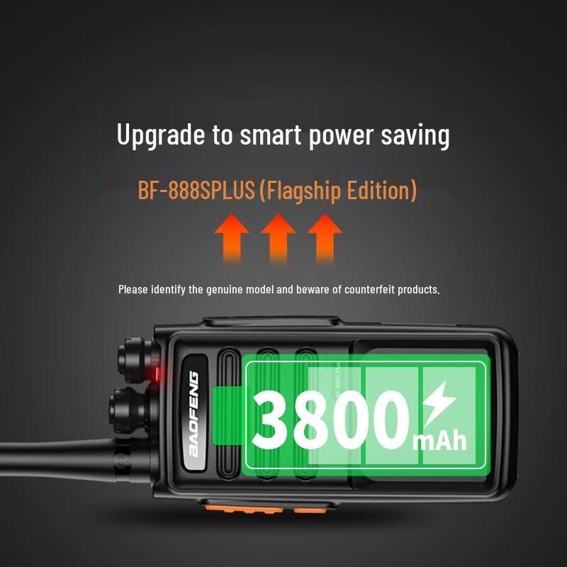 

Baofeng BF-888S PLUS Professional Walkie-Talkie (Dual Pack) (CN version)