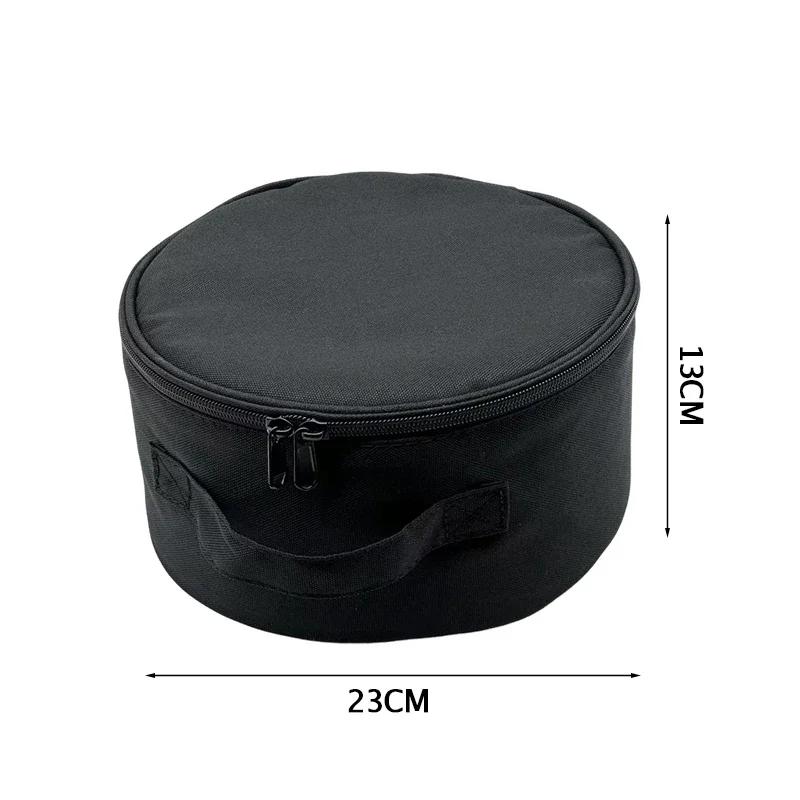 Telescopic Fan Storage Bag Waterproof Large Capacity Fan Hand Bag With Double Zipper And Mesh Pocket Folding Fan Storage Case