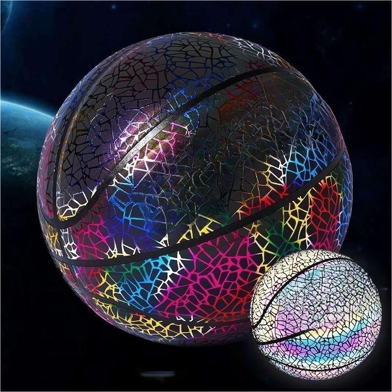 Lemira Reflective Indoor/Outdoor PU Basketball - Size 7