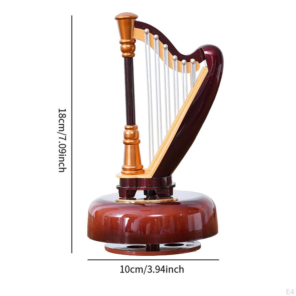 Stolní ozdoba, figurka hudební skříňky do ložnice a kanceláře