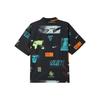 Nike Classic Comfortable Printed Short-Sleeve T-Shirt for Men in Black