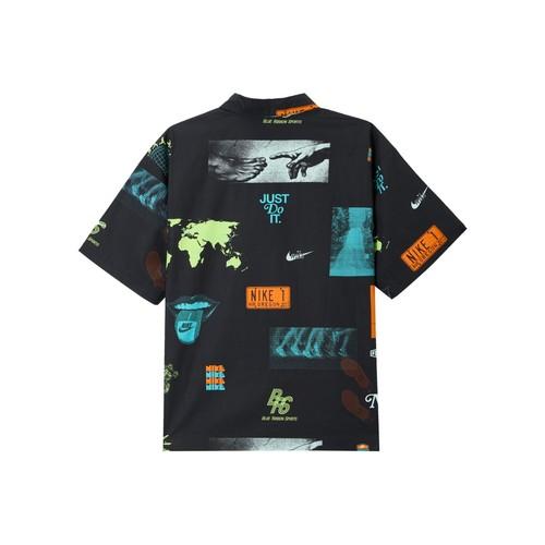 Nike Classic Comfortable Printed Short-Sleeve T-Shirt for Men in Black