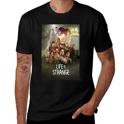 Life Is Strange Cinematic Movie T-Shirt Anime T Shirts Oversize Man T Shirt Summer T Shirt Man Luxury T-Shirt