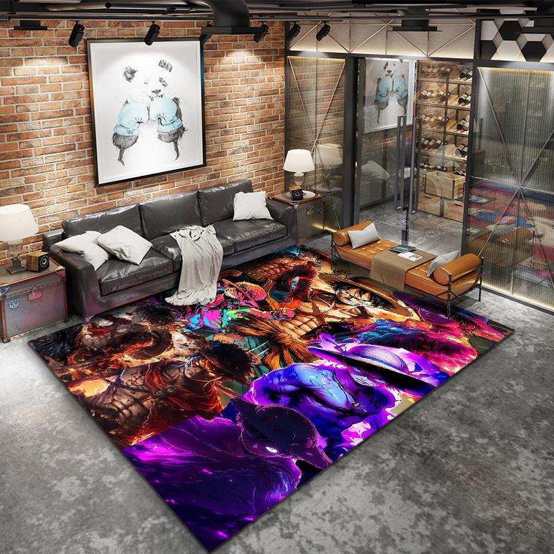 Anime One Piece Carpet Rug For Living Room Bedroom Home Sofa Decoration,kids Play Nonslip Floor Mat