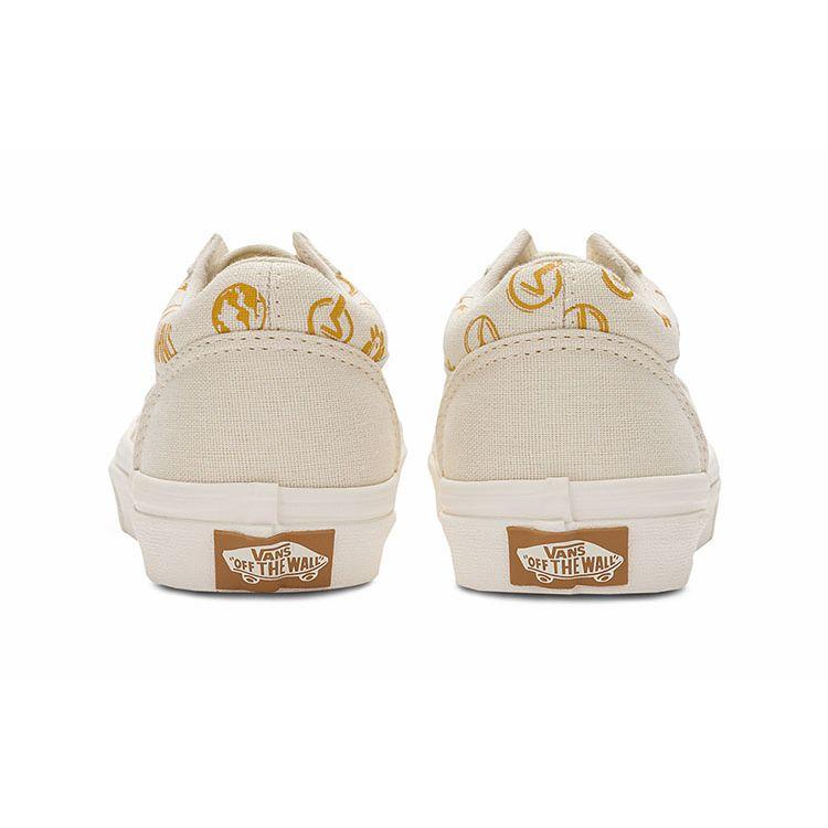 Vans Old Skool Casual Low Top Kids Skate Shoes Beige Kids Sneaker VN0A7Q5FF3X