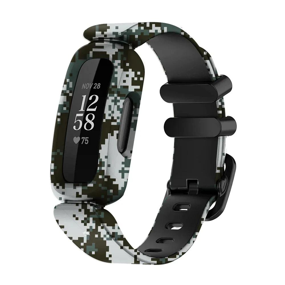 Nuovo cinturino in silicone per polso per Fitbit Ace 3/inspire 2 Smart Watch Band Braccialetto di ricambio Braccialetti per polso per bambini