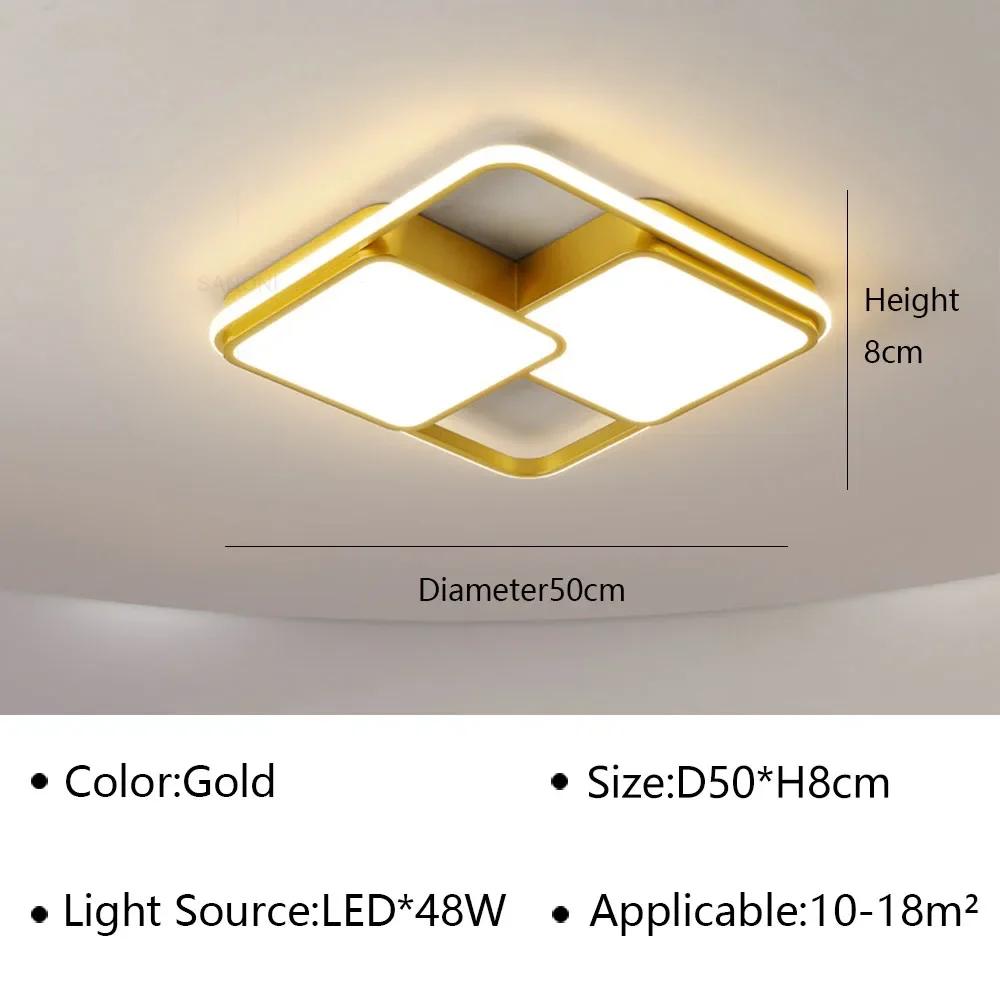 Modern LED Ceiling Lamp For Living Dining Room Bedroom Aisle Children's Room Ceiling Light Home Decor Indoor Lighting Fixture