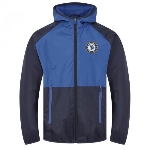 Chelsea FC Men's Crest Two Tone Windbreaker