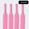 NEW Polyester Replacement Shoelaces Flat Shoe Laces Solid Color for Sneakers Canvas Shoes Casual Shoes