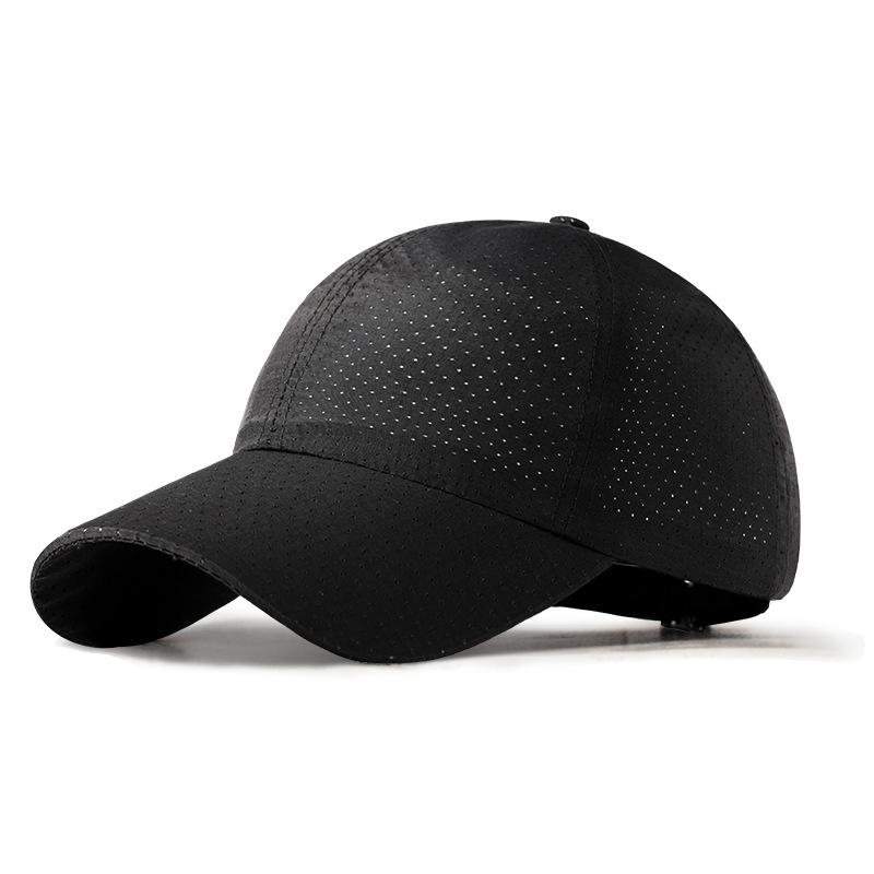 Summer quick-drying breathable light baseball cap new men's sunshade windproof outdoor sports hat