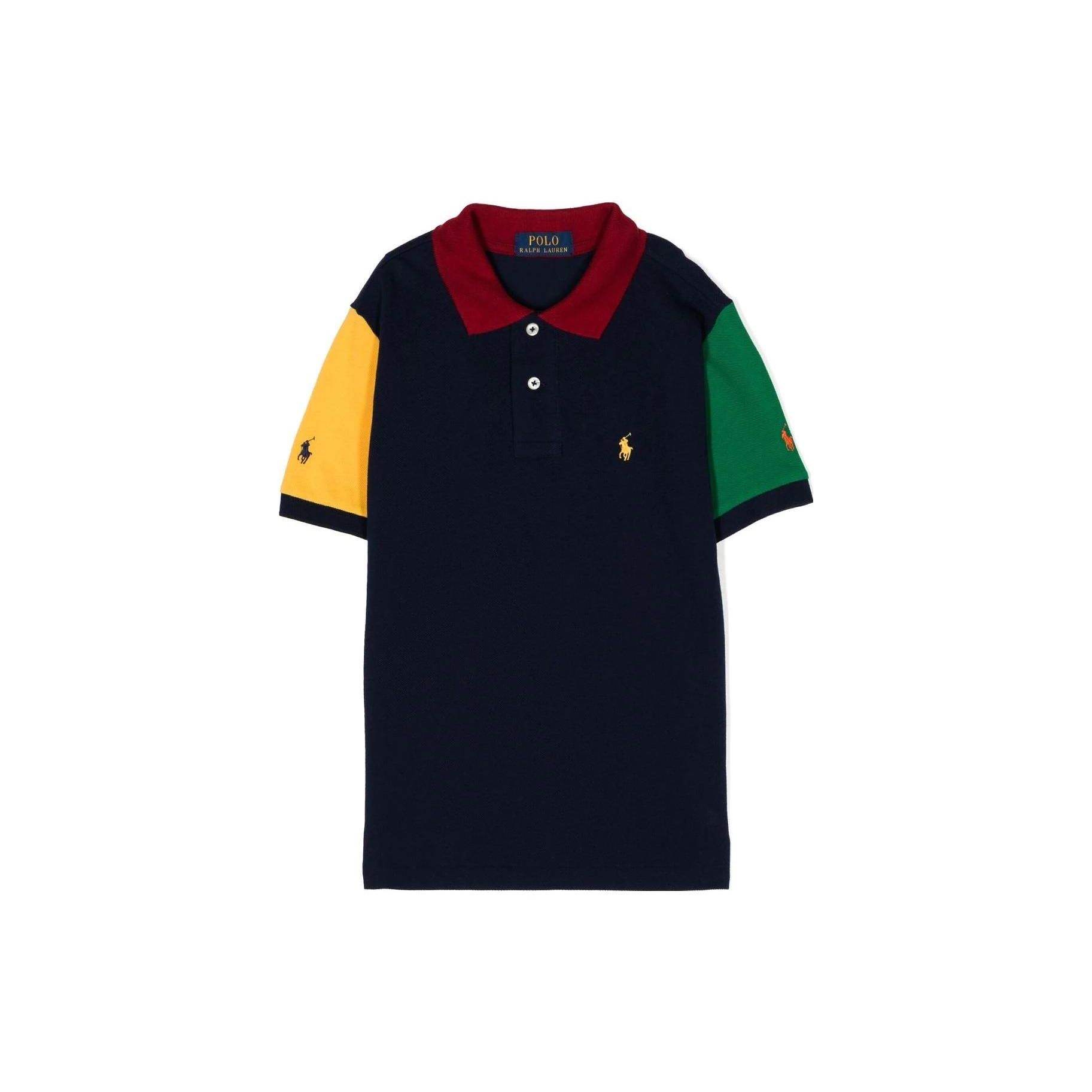 

Polo Ralph Lauren Kids Solid Color Polo Shirt Kids Tops Black 323882563001 L