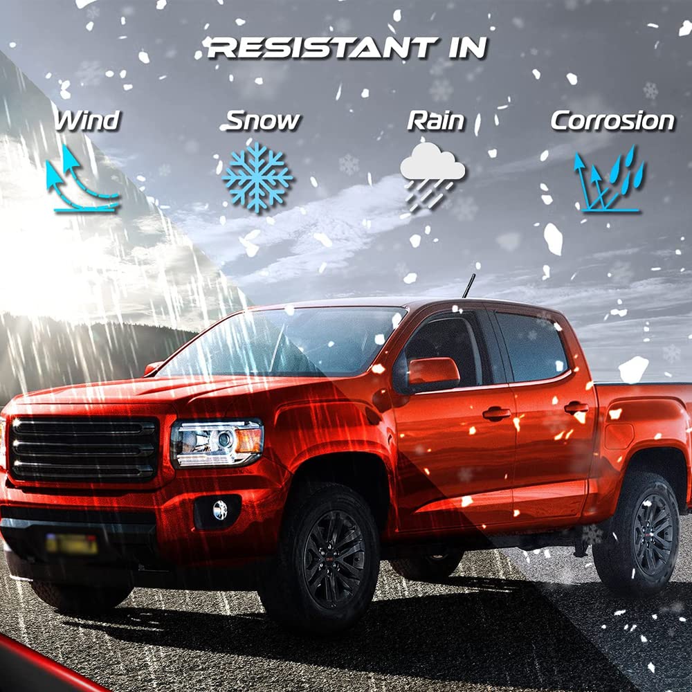 LIKENNY Kurze Antenne, Autoantenne, Radioantenne, Carbonantenne, Für Autos, AM/FM-Antenne, Allgemein