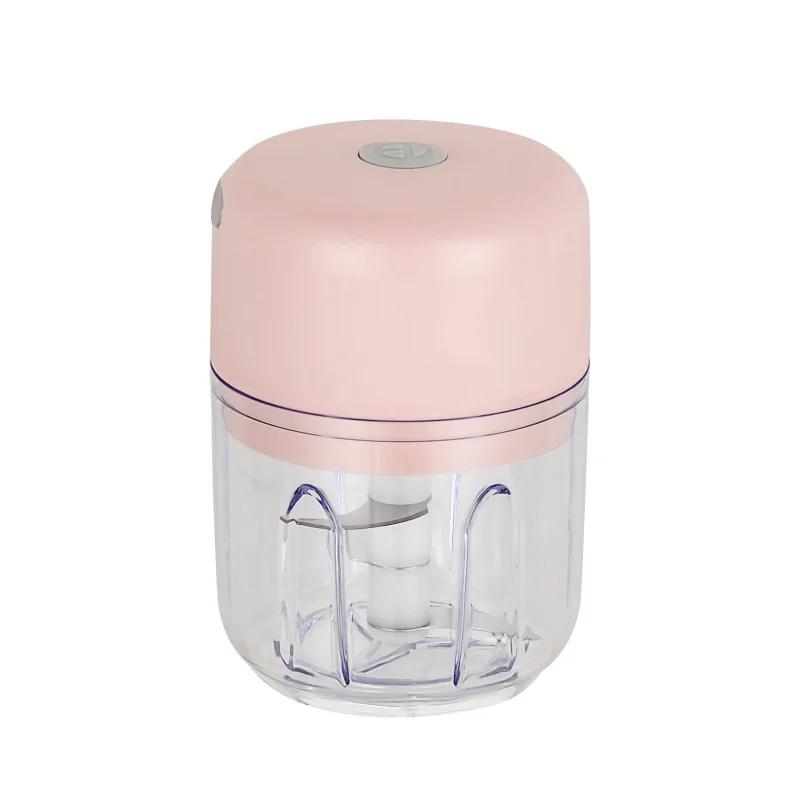 Electric Garlic Chopper Portable Vegetable Chopper Garlic Masher Food Processor for Ginger Peppers Meat Spices BBQ Accessories