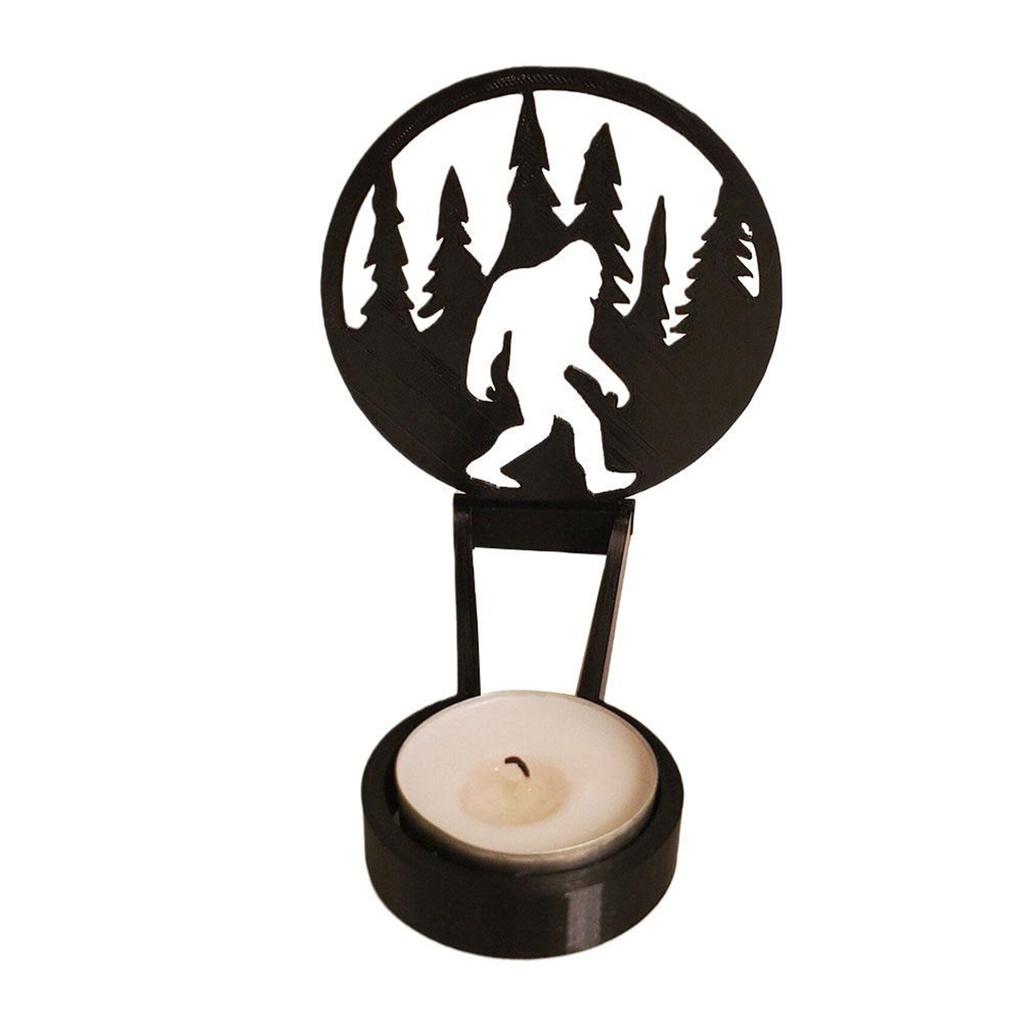 Funny Candle Holder Table Decoration Innovative Shaow-Candle Holder For Bedroom Decor
