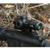 T-EAGLE 3x28IR Fixed Magnification Short Rifle Scope with Sight and 20mm High Mount Ring (Black)