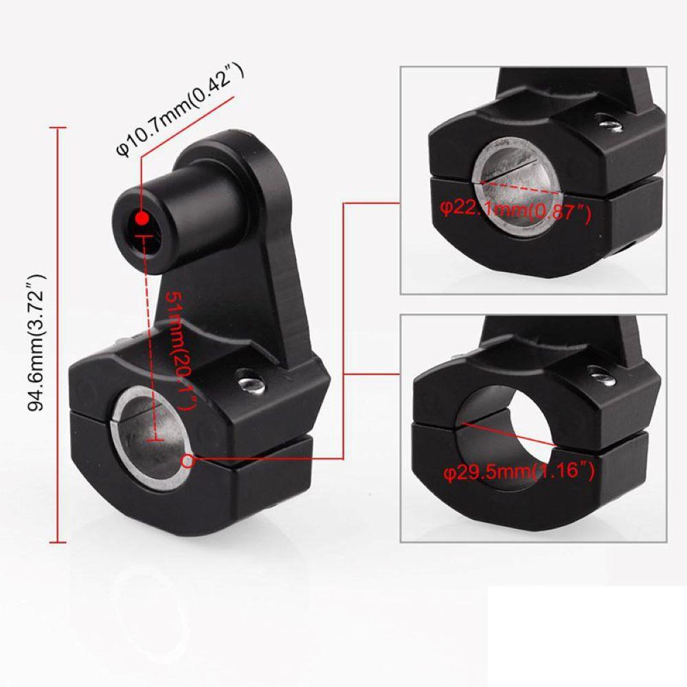 Motorcycle Riser Motorcycle Handlebar Clamps Motorcycle Mount Clamps for Adjusting The Height Of The Motorcycle Handle