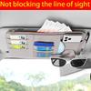 Bil Solvisir Organizer Multi-Pocket Auto Interiørtilbehør Lomme Organizer Bil Dokumentoppbevaringspose Penneholder