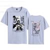 Anime Bungo Stray Dogs Series Dazai Osamu Print Tshirt for Unisex Women Short Sleeve Tops Cotto Summer Tee Casual Tshirt Daily