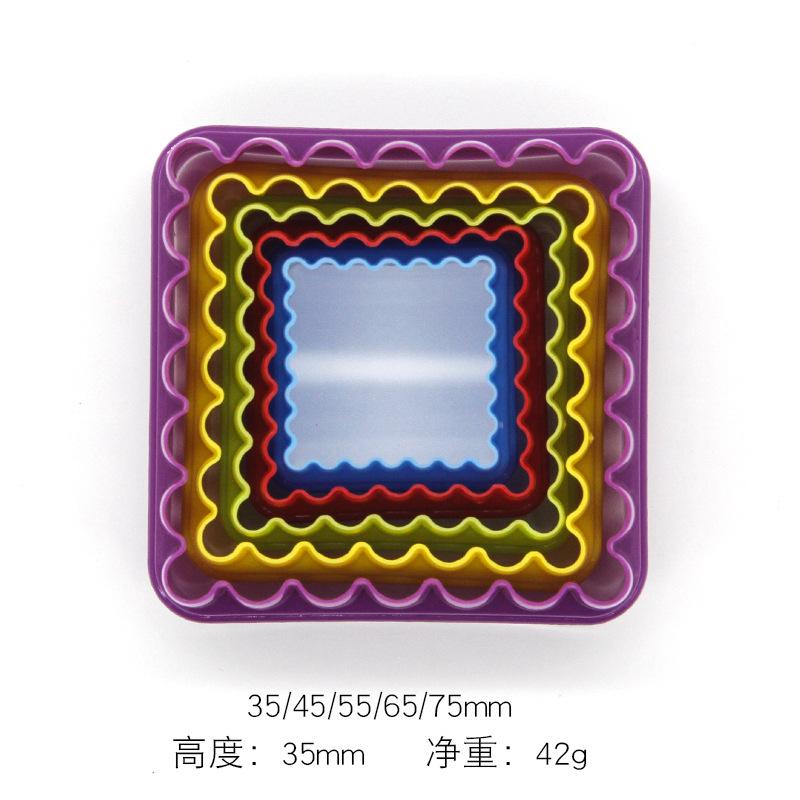 Practical Plastic Clay Mold DIY Flower Tree Star Professional Earring Cutting Mold Polymer Clay Pottery Pottery Making Tools