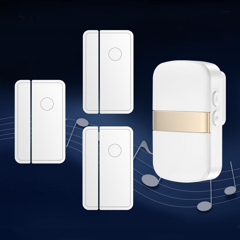 Freezer & Fridge Door Alarm Sensor - Voice Alert & Anti-theft Protection