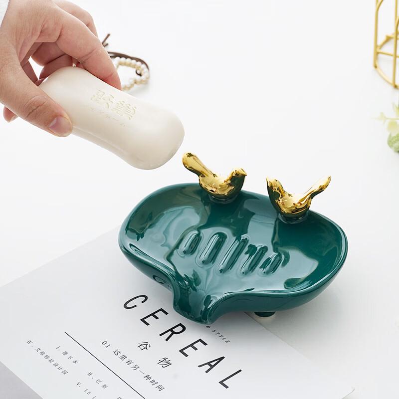 YIXI Nordic Draining Ceramic Soap Dish