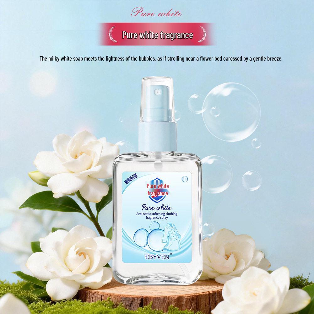 Yi Bai Fen Red Pomegranate Anti-static Fragrance Spray - Softens, Refreshes, and Eliminates Odors
