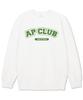 ASTRAL PROJECTION Ap Club Loose Fit Sweatshirt_White