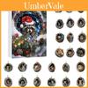 Christmas Tree Animal Blind Box Advent Calendar With Acrylic Hangings For Holiday Decor And Gift Giving
