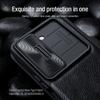 NILLKIN Qin Flip Leather Case for Samsung Galaxy Z Fold 5 with S-Pen Pocket Slide Camera Lens Cover Full Protection Phone Case