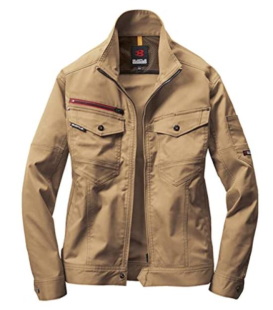 [BURTLE] Arbeitskleidung BURTLE 7051 7052 Oberteil und Hose Set ALLE Jahreszeiten Herbst/Winter Unisex Arbeitskleidung (Khaki, 3L)